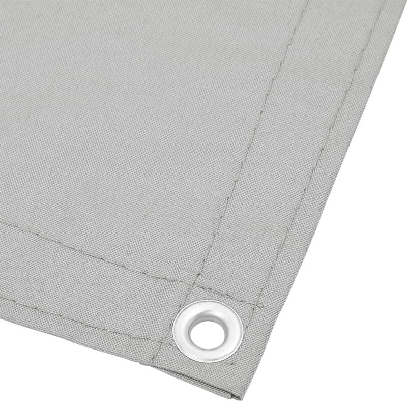 Casa si Gradina - Gradina si terasa - Umbrele si pavilioane - Umbrele - Paravan de balcon gri deschis 120x400 cm 100% poliester oxford - Infinity.ro