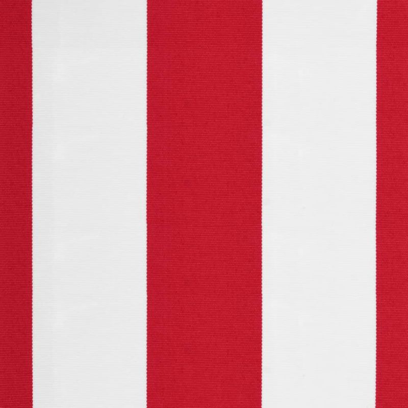 Casa si Gradina - Gradina si terasa - Umbrele si pavilioane - Umbrele - Panza copertina de rezerva, dungi rosii si albe, 6x3,5 m - Infinity.ro