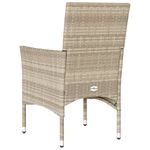 Casa si Gradina - Gradina si terasa - Mobilier exterior - Scaune si sezlonguri gradina - Fotolii de gradina cu perne, 2 buc., gri deschis, poliratan - Infinity.ro