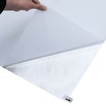 Casa si Gradina - Constructii - Ferestre si accesorii - Accesorii ferestre - Folie fereastra, 3 buc., statica/mata, alb transparenta, PVC - Infinity.ro