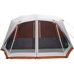 Sport si Outdoor - Camping - Corturi camping - Cort camping cu LED pentru 10 persoane, gri deschis/portocaliu - Infinity.ro