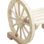 Casa si Gradina - Gradina si terasa - Mobilier exterior - Scaune si sezlonguri gradina - Scaune de gradina, 4 buc., lemn masiv de brad, maro - Infinity.ro