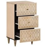 Casa si Gradina - Mobilier - Comode si corpuri - Comode - Dulap lateral, 40x33x75 cm, lemn masiv de mango - Infinity.ro