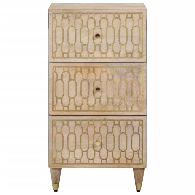 Casa si Gradina - Mobilier - Comode si corpuri - Comode - Dulap lateral, 40x33x75 cm, lemn masiv de mango - Infinity.ro