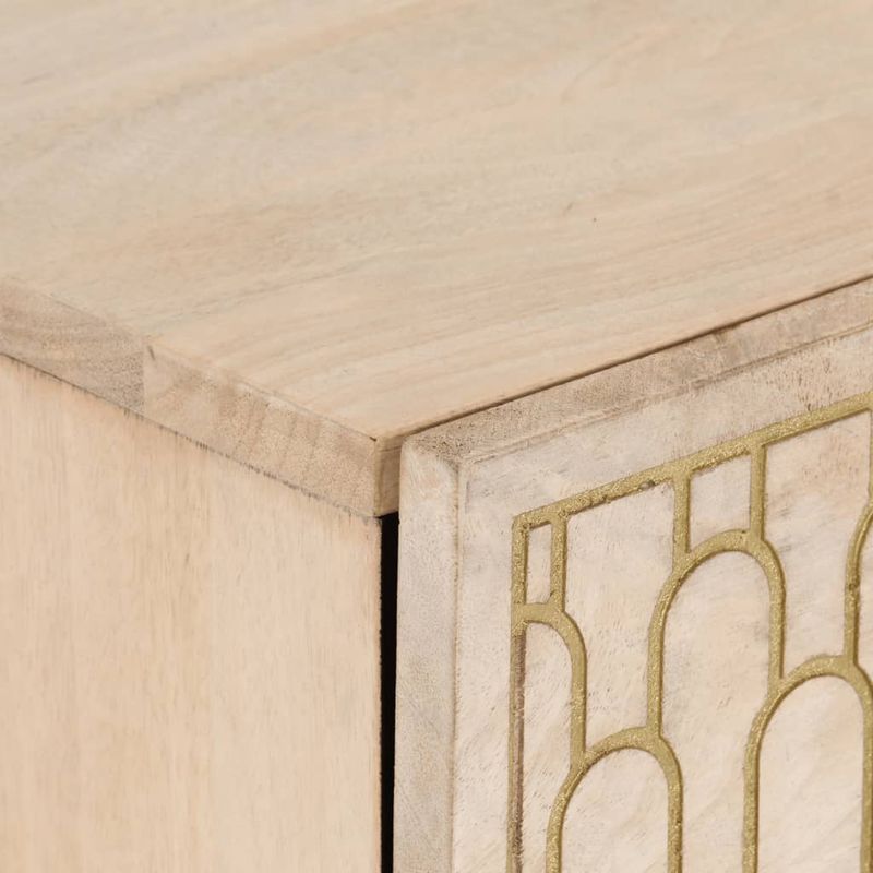 Casa si Gradina - Mobilier - Comode si corpuri - Comode - Dulap lateral, 40x33x75 cm, lemn masiv de mango - Infinity.ro