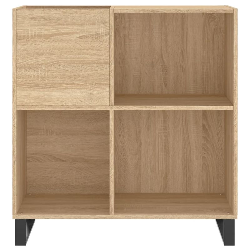 Casa si Gradina - Mobilier - Dulapuri si sifoniere - Dulapuri - Dulap pentru discuri stejar sonoma 84,5x38x89 cm lemn compozit - Infinity.ro