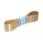 Carti si Birotica - Birotica - Articole ambalare - Panglica textila auriu 25mm x 3m - Infinity.ro