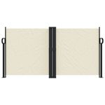 Casa si Gradina - Gradina si terasa - Umbrele si pavilioane - Umbrele - Copertina laterala retractabila, crem, 120x1200 cm - Infinity.ro