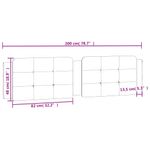 Casa si Gradina - Mobilier - Paturi si accesorii - Accesorii paturi - Tablie de pat Alb 100 cm Lemn compozit - Infinity.ro