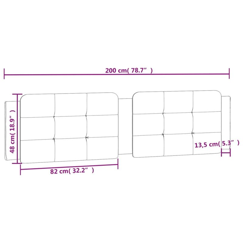 Casa si Gradina - Mobilier - Paturi si accesorii - Accesorii paturi - Tablie de pat Alb 100 cm Lemn compozit - Infinity.ro