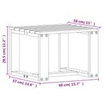 Casa si Gradina - Gradina si terasa - Mobilier exterior - Scaune si sezlonguri gradina - Set mobilier de gradina, 3 piese, lemn masiv de pin - Infinity.ro