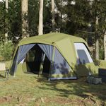 Sport si Outdoor - Camping - Corturi camping - Cort de camping pentru 10 persoane, verde, impermeabil - Infinity.ro