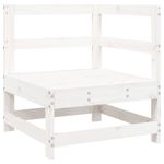 Casa si Gradina - Gradina si terasa - Mobilier exterior - Seturi mobila gradina - Set canapea de gradina, 8 piese, alb, lemn masiv de pin - Infinity.ro