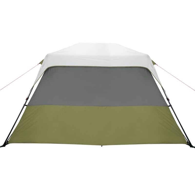 Sport si Outdoor - Camping - Corturi camping - Cort de camping cu lumina LED pentru 6 persoane, verde deschis - Infinity.ro