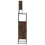 Casa si Gradina - Mobilier - Seturi de mobilier - Seturi baie - Set mobilier de baie, 3 piese, stejar fumuriu, lemn prelucrat - Infinity.ro