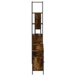 Casa si Gradina - Mobilier - Seturi de mobilier - Seturi baie - Set mobilier de baie, 4 piese, stejar fumuriu, lemn prelucrat - Infinity.ro