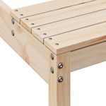 Casa si Gradina - Gradina si terasa - Mobilier exterior - Mese gradina - Masa de picnic, 160x134x75 cm, lemn masiv de pin - Infinity.ro
