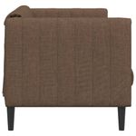 Casa si Gradina - Mobilier - Canapele si coltare - Canapele - Canapea cu 3 locuri, maro, material textil - Infinity.ro