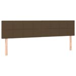 Casa si Gradina - Mobilier - Paturi si accesorii - Paturi - Pat box spring cu saltea, maro inchis, 120x190 cm, textil - Infinity.ro