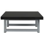 Casa si Gradina - Mobilier - Seturi de mobilier - Seturi baie - Set mobilier de baie, 2 piese, negru, ceramica, mărime raft de 60 cm și chiuvetă rotundă de 40 cm - Infinity.ro