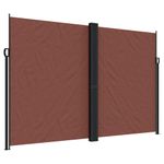 Casa si Gradina - Gradina si terasa - Umbrele si pavilioane - Umbrele - Copertina laterala retractabila, maro, 220x1000 cm - Infinity.ro