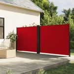 Casa si Gradina - Gradina si terasa - Umbrele si pavilioane - Umbrele - Copertina laterala retractabila, rosu, 160x1200 cm - Infinity.ro