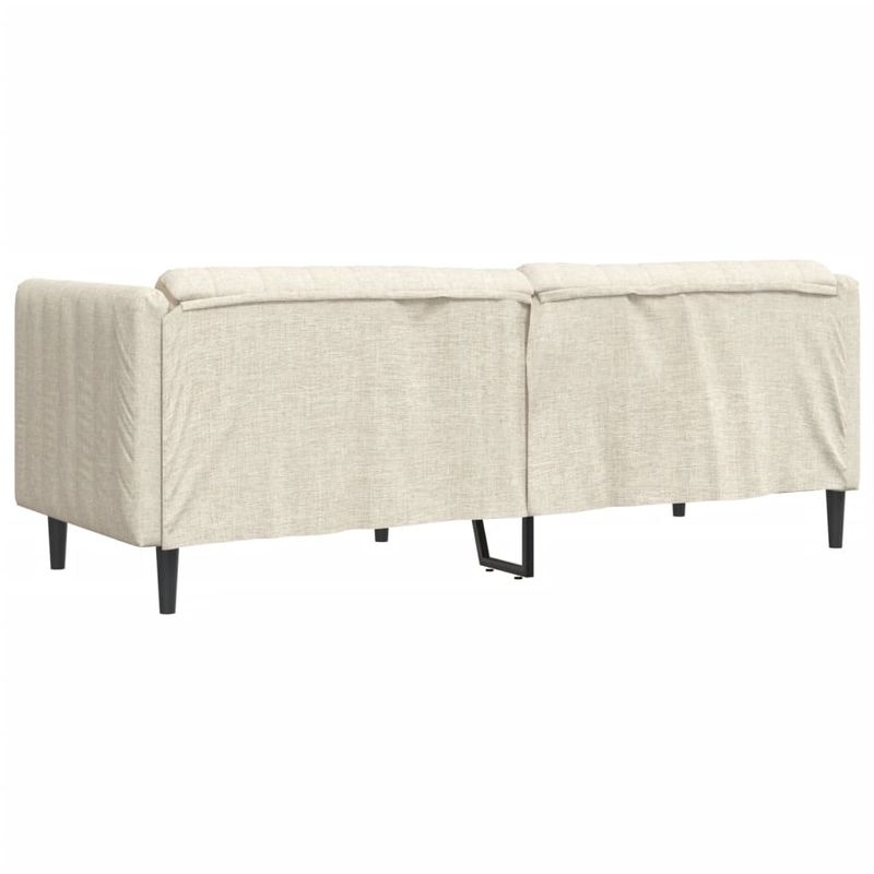 Casa si Gradina - Mobilier - Canapele si coltare - Canapele - Canapea cu 3 locuri, crem, material textil - Infinity.ro