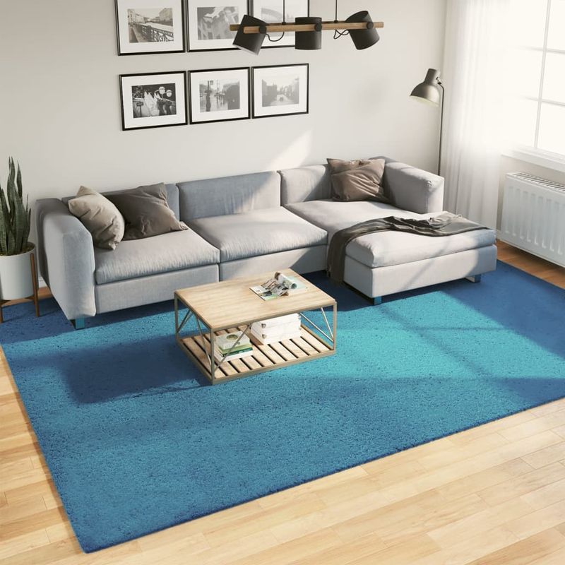 Casa si Gradina - Textile si covoare - Covoare - Covoare casa - Covor „OVIEDO”, fire scurte, turcoaz, 240x340 cm - Infinity.ro