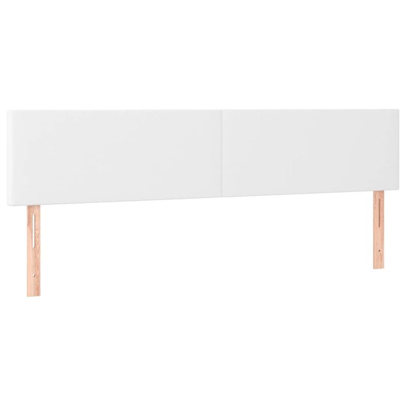 Casa si Gradina - Mobilier - Paturi si accesorii - Paturi - Pat box spring cu saltea, alb, 120x190 cm, piele ecologica - Infinity.ro