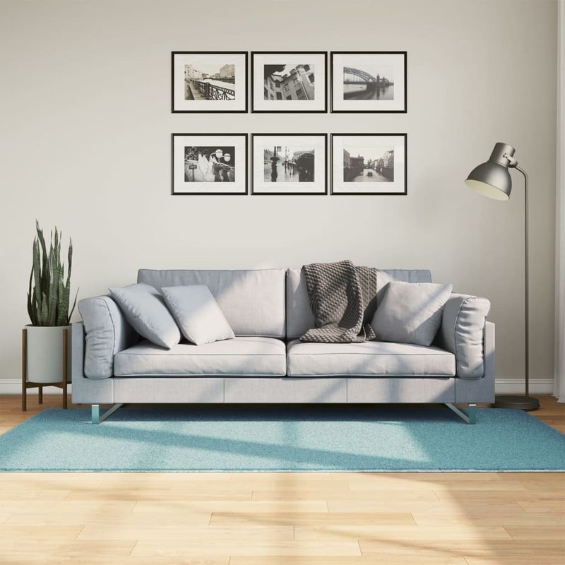 Casa si Gradina - Textile si covoare - Covoare - Covoare casa - Covor „OVIEDO”, fire scurte, verde, 100x200 cm - Infinity.ro