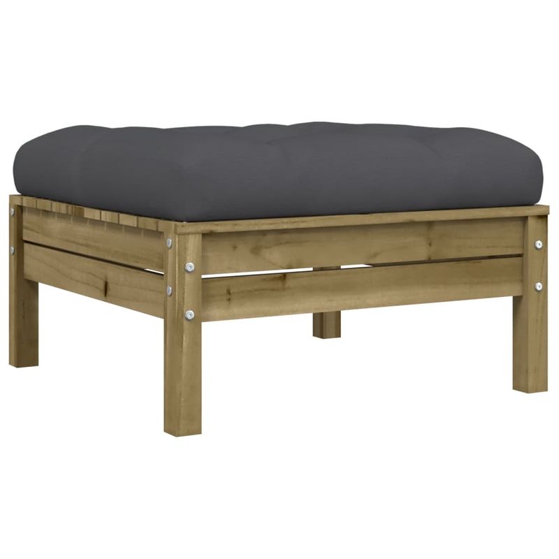Casa si Gradina - Gradina si terasa - Mobilier exterior - Seturi mobila gradina - Set canapele de gradina cu perne, 6 piese, lemn de pin tratat - Infinity.ro