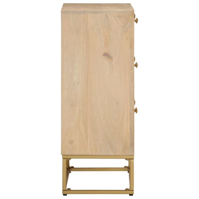 Casa si Gradina - Mobilier - Dulapuri si sifoniere - Dulapuri - Dulap cu sertare 55x30x76 cm, lemn masiv de mango si fier - Infinity.ro