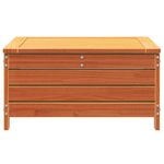 Casa si Gradina - Gradina si terasa - Mobilier exterior - Canapele si fotolii gradina - Taburet de gradina, maro ceruit, 62x63,5x32 cm, lemn masiv pin - Infinity.ro