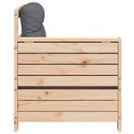 Casa si Gradina - Gradina si terasa - Mobilier exterior - Canapele si fotolii gradina - Canapea gradina cotiera cu perne, lemn masiv de pin - Infinity.ro