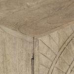 Casa si Gradina - Mobilier - Comode si corpuri - Noptiere - Noptiera, neagra, 40x30x50 cm, lemn masiv de mango si fier - Infinity.ro