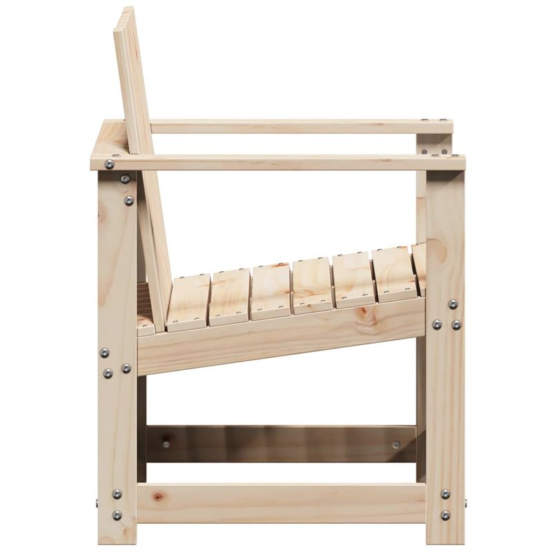 Casa si Gradina - Gradina si terasa - Mobilier exterior - Canapele si fotolii gradina - Scaun de gradina, 62x55x77 cm, lemn masiv de pin - Infinity.ro