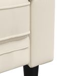 Casa si Gradina - Mobilier - Scaune si fotolii - Fotolii - Fotoliu Chesterfield, crem, material textil - Infinity.ro