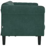 Casa si Gradina - Mobilier - Canapele si coltare - Canapele - Canapea cu 3 locuri, verde inchis, catifea - Infinity.ro