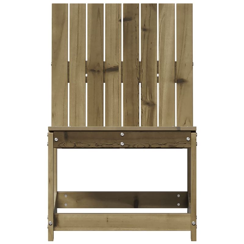 Casa si Gradina - Gradina si terasa - Mobilier exterior - Canapele si fotolii gradina - Scaune de gradina, 50,5x55x77 cm, lemn de pin impregnat - Infinity.ro