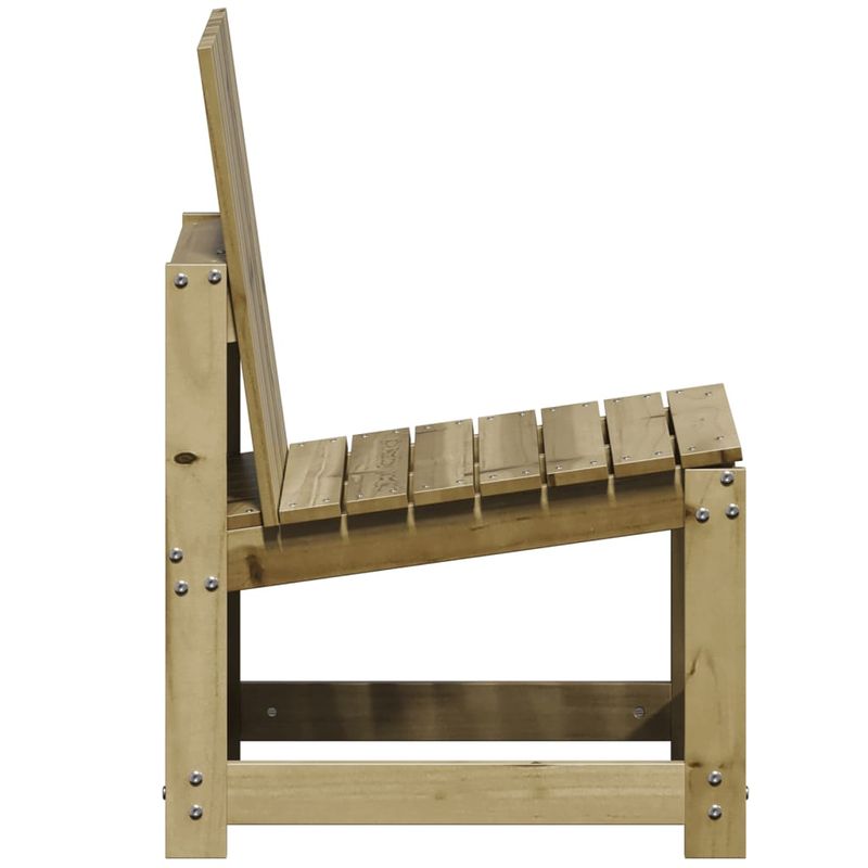 Casa si Gradina - Gradina si terasa - Mobilier exterior - Canapele si fotolii gradina - Scaune de gradina, 50,5x55x77 cm, lemn de pin impregnat - Infinity.ro