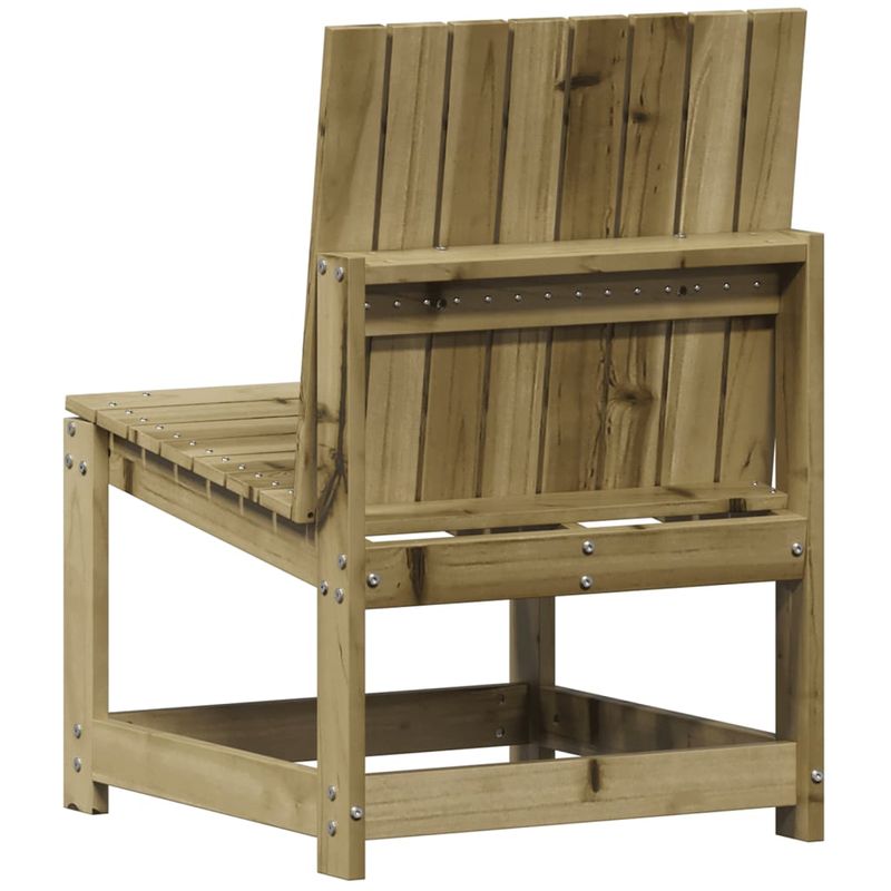 Casa si Gradina - Gradina si terasa - Mobilier exterior - Canapele si fotolii gradina - Scaune de gradina, 50,5x55x77 cm, lemn de pin impregnat - Infinity.ro