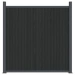 Casa si Gradina - Gradina si terasa - Garduri, panouri si accesorii - Panouri pentru gard, gri, 872x186 cm, WPC - Infinity.ro