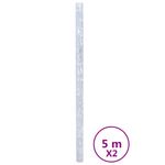 Casa si Gradina - Constructii - Ferestre si accesorii - Accesorii ferestre - Folie fereastra, 2 buc., mată, model floral, PVC, lăţime 45 cm - Infinity.ro