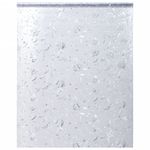 Casa si Gradina - Constructii - Ferestre si accesorii - Accesorii ferestre - Folie fereastra, 2 buc., mată, model floral, PVC, lăţime 45 cm - Infinity.ro