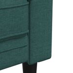 Casa si Gradina - Mobilier - Canapele si coltare - Canapele - Canapea Chesterfield cu 2 locuri, verde inchis, material textil - Infinity.ro