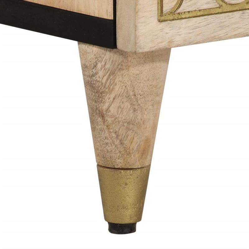 Casa si Gradina - Mobilier - Comode si corpuri - Noptiere - Noptiere, 2 buc., 40x33x46 cm, lemn masiv de acacia - Infinity.ro