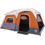 Sport si Outdoor - Camping - Corturi camping - Cort camping cu LED pentru 9 persoane, gri deschis/portocaliu - Infinity.ro