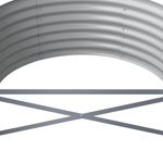 Casa si Gradina - Gradinarit si plante - Plante si ghivece - Ghivece si suporturi - Strat inaltat gradina 224x80x36 cm otel vopsit electrostatic, maro - Infinity.ro