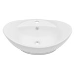 Casa si Gradina - Mobilier - Seturi de mobilier - Seturi baie - Set mobilier de baie, 2 piese, negru, ceramica, mărime 60 cm - Infinity.ro