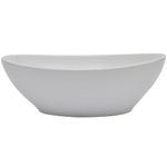 Casa si Gradina - Mobilier - Seturi de mobilier - Seturi baie - Set mobilier de baie, 2 piese, negru, ceramica, mărime raft de 60 cm și chiuvetă ovală de 40 cm - Infinity.ro